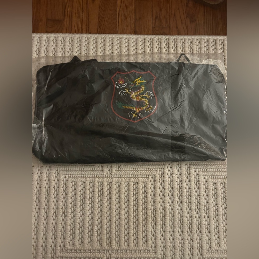 Pro Force Women’s Black Martial Arts Bag W/ Dragon Design, In Original Packaging